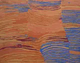 Makinti Napanangka, Untitled, 2004, synthetic polymer paint and enamel on linen