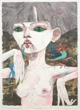 Del Kathryn Barton, That's When I Was Another Tree 3, 2007, lithograph ed. 22/30