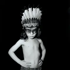 Polixeni Papapetrou, Indian Brave, 2002, selenium toned silver gelatin print ed. 3/6