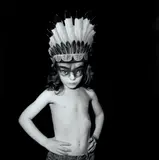 Polixeni Papapetrou, Indian Brave, 2002, selenium toned silver gelatin print ed. 3/6