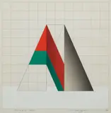 Hirokazu Yamaguchi, Danso 1979 -, 1996, screenprint ed. 11/30