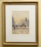 Rose Maynard Barton, College Green, Dublin, 1892, watercolour