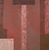 Robert Jacks, Pier and Skirt II, 1985, oil on linen