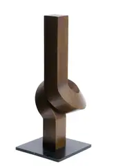 Clement Meadmore, Meditation, 1974, bronze ed. 2/10