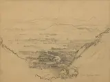 Arthur Streeton, Study of Barron Gorge and Sugar Plains, Kuranda, Queensland