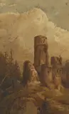 Louis Buvelot, Castle Ruins