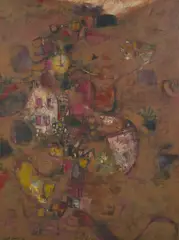 Louis James, Dawn Landscape, 1962, oil on canvas
