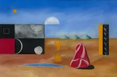 Peter D. Cole, Untitled, 1989, pastel on paper