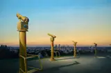 Peter Smets, View Point, oil on canvas