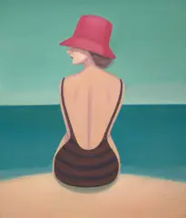 Prudence Flint, The Company You Keep #1, 1998, oil on linen