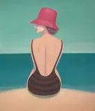 Prudence Flint, The Company You Keep #1, 1998, oil on linen
