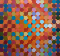 Coalescence VI by Matthew Johnson, 2011-12, oil on linen, sold Jun 2021