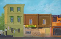 Tony Irving, Street Art II, oil on canvas