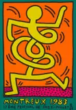 Keith Haring, Montreux Jazz Festival, 1983, offset lithograph