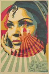 Target Expectations by Shepard Fairey, 2020, offset lithograph, sold Mar 2021