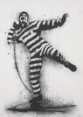 Dolk, Prisoner, screenprint 220/250