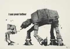 Dolk, I Am Your Father, screenprint 453/600