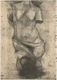 Jim Dine, Venus at Sea, 1985, etching with electric tool on Chiri paper 5/16 V/XVI