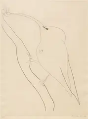 Brett Whiteley, Nectar (Addiction), etching 17/75