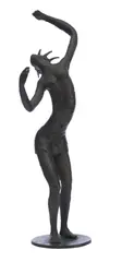 Guy Boyd, African Dancer with Crown, c.1966, bronze ed. 6/12