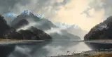 Tim Wilson, Manapouri, 2004, oil on Belgian linen