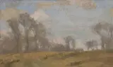 Tom Roberts, Tasmanian Landscape, c.1926, oil on board