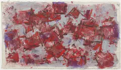 Roger Kemp, Untitled, mixed media on paper