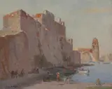 James Ranalph Jackson, Collioure, Spanish Border, 1907, oil on canvas
