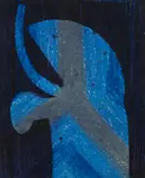 Snake by Sidney Nolan, c.1972, ink, dye and wax crayon on card, sold Dec 2020