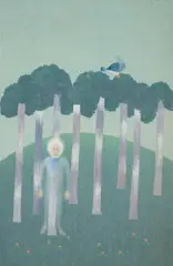 Ivan Durrant, Untitled (From the Jack Frost Series), oil on composition board