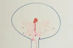 Moonboy by Sidney Nolan, 1977, crayon, pastel and dye on paper, sold Dec 2020