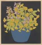Hall Thorpe, Cowslips, woodcut
