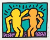 Keith Haring, Pop Shop I, 1987, colour screenprint 54/200