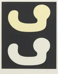Otherness by Brent Harris, 1992, screenprint, sold Nov 2020