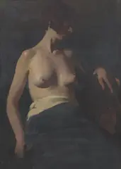 Sybil Craig, Miss Delamere, the Model, 1931, oil on canvas
