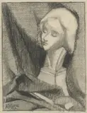 Eveline Winifred Syme, Study For Still Life with Plaster Cast