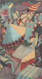 Lill Tschudi, Village Fair II, 1948, linocut, ed. 19/50