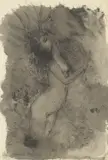 Hermia Boyd, Antigone, 1965, ink on paper