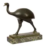 Charlesartus, Running emu, bronze