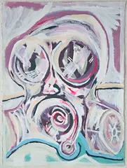 Michael Camakaris, Untitled, 2019, acrylic on paper