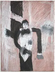 Leo Cussen, Untitled, 2009, pastel on paper