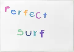 Boris Cipusev, Perfect Surf, 2019, marker on paper