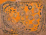 Tjunkiya Napaltjarri, Untitled, 2002, synthetic polymer paint on linen