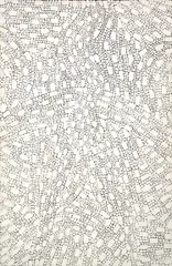 Malcolm Maloney Jagamarra, Lander River, 2007, synthetic polymer paint on linen