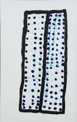 Prince Of Wales, Body Marks, 2002, synthetic polymer paint on linen