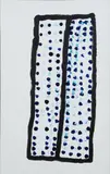 Body Marks by Prince Of Wales, 2002, synthetic polymer paint on linen, sold Feb 2021