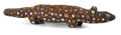 Angelina Pwerle, Dog, 1998, synthetic polymer paint on wood