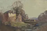 Sydney Long, The Old Mill, Peter Tavy, Devon