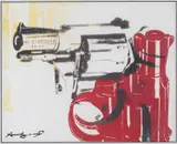 Andy Warhol, Gun, offset lithograph