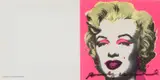 Marilyn Monroe Invitation Card by Andy Warhol, 1981, screenprint, sold Jul 2020